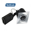 Nordtronic Quick Install 230V - Firkant, Børstet Alu. ekskl. lyskilde (1204)
